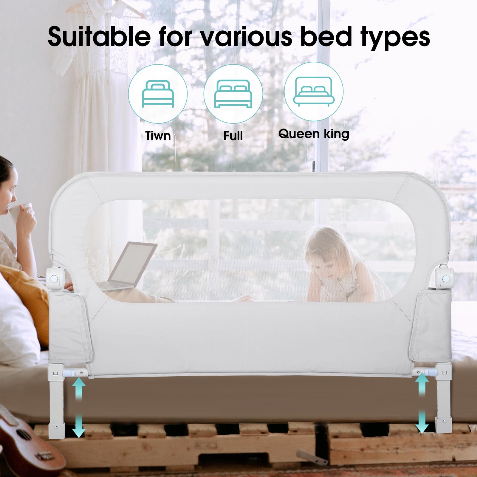 NUTIKAS sturdy and secure design offers reliable night-time protection
