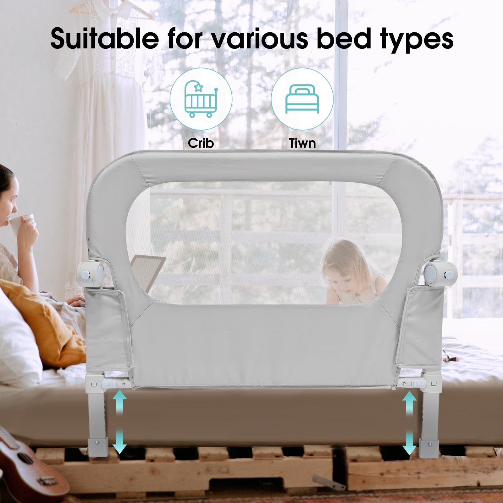 NUTIKAS sturdy design ensures reliable nighttime safety for kids.