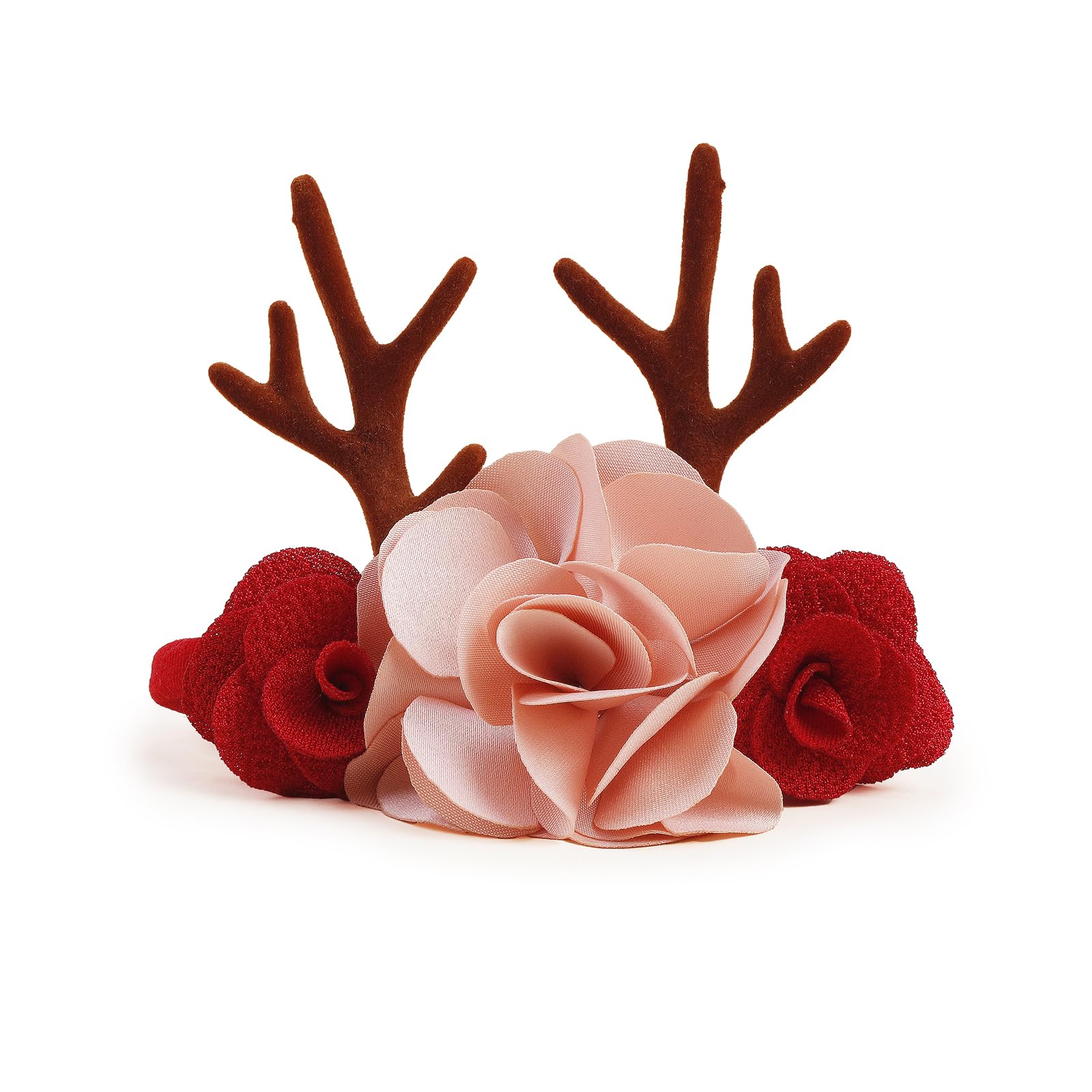 NUWAJP blue flower headband perfect for celebrations and portraits