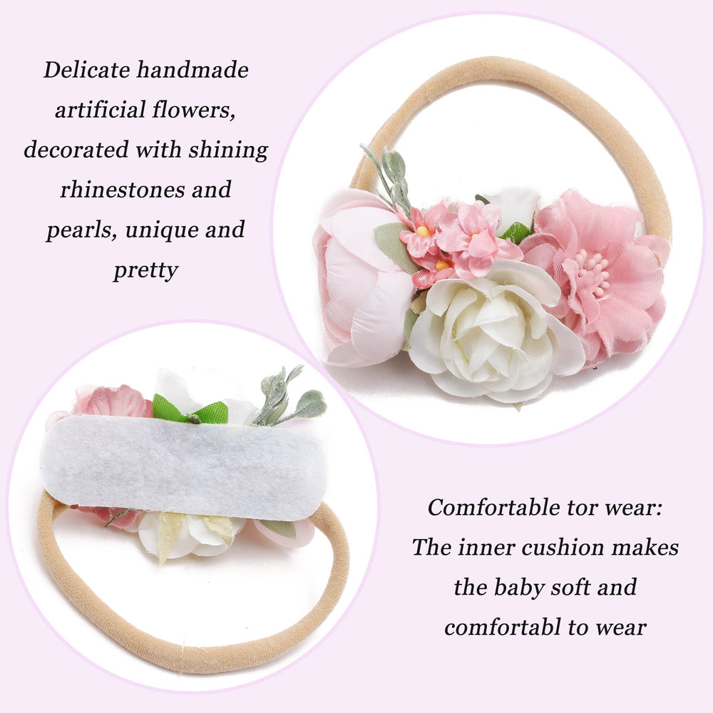 NUWAJP Headband soft-nylon captures a smooth texture for all-day comfort.