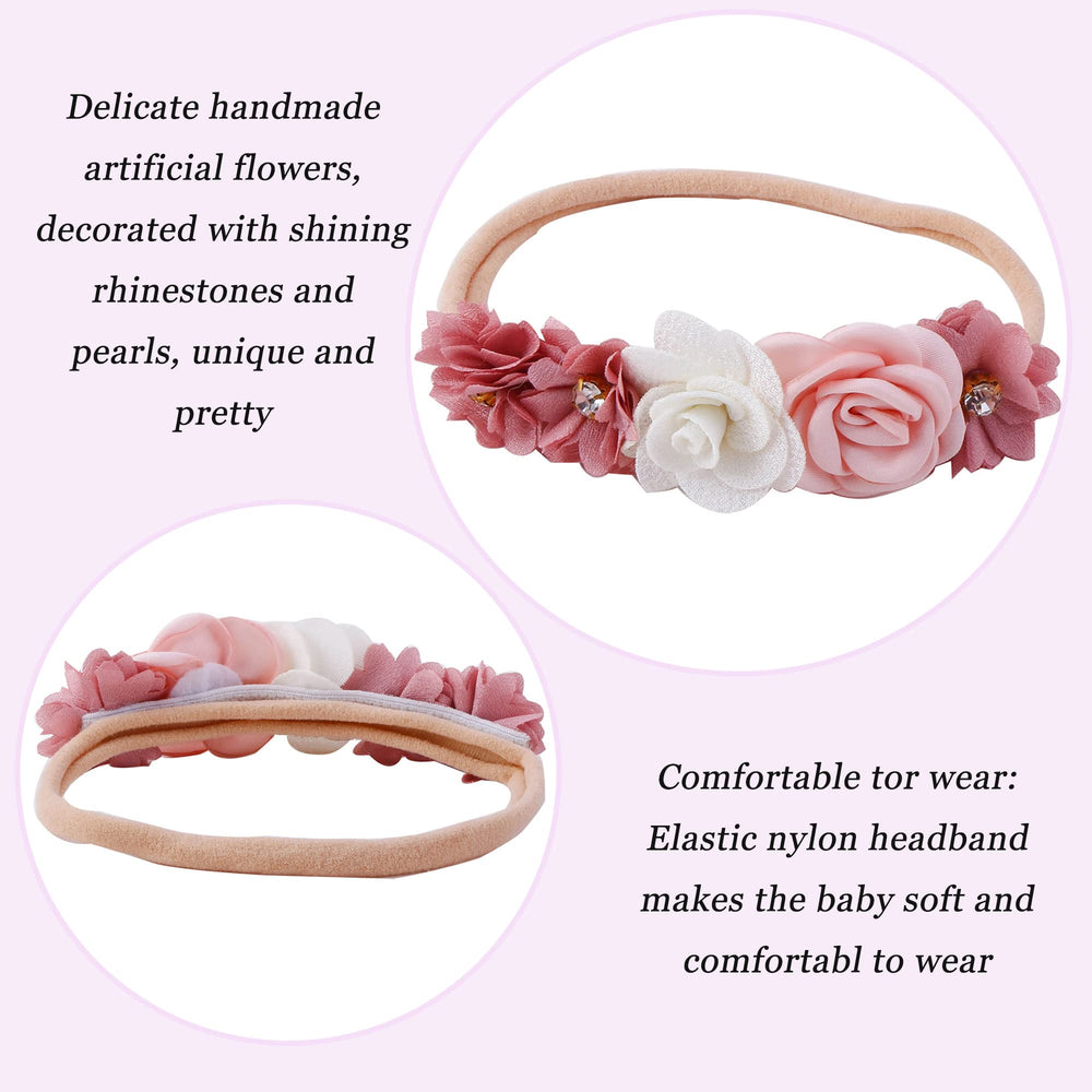 NUWAJP floral bows for weddings and photoshoots, perfect for occasions
