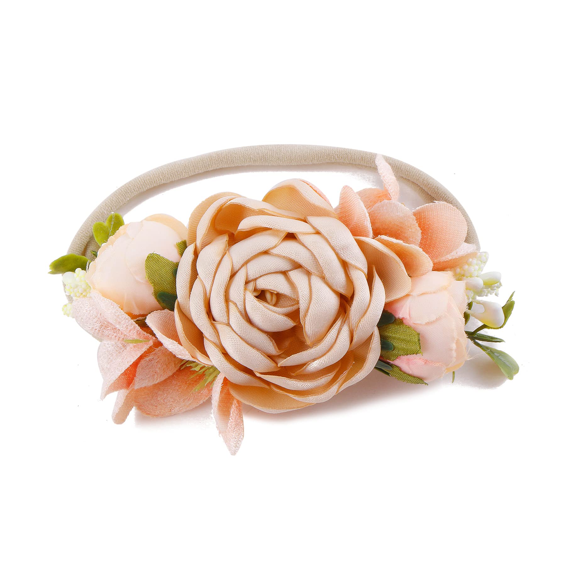 NUWAJP flower headbands ideal for family photos and special occasions