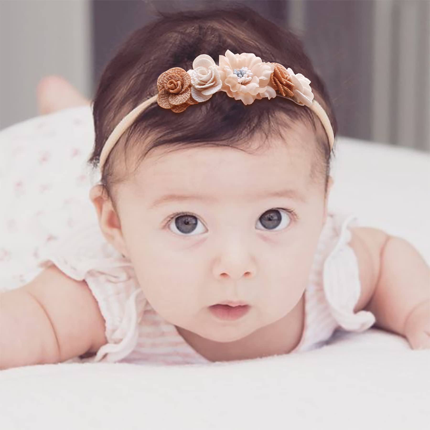 NUWAJP gift-box floral headbands pack ready for gifting