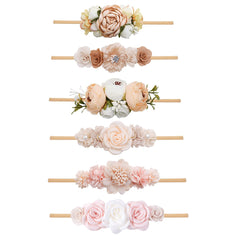 NUWAJP nylon headbands stretchable for comfortable all-day wear