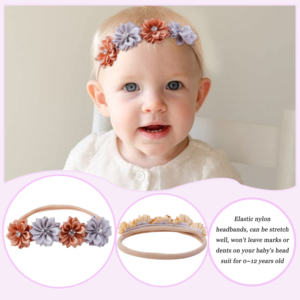 NUWAJP variety of colors and patterns for coordinating baby outfits