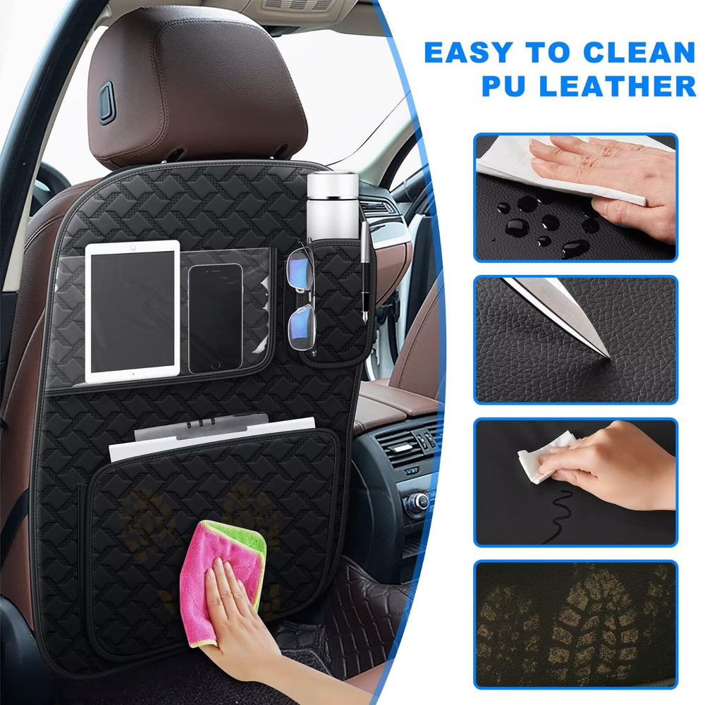 NUWQICD clear touchscreen pocket enables hands-free tablet use.