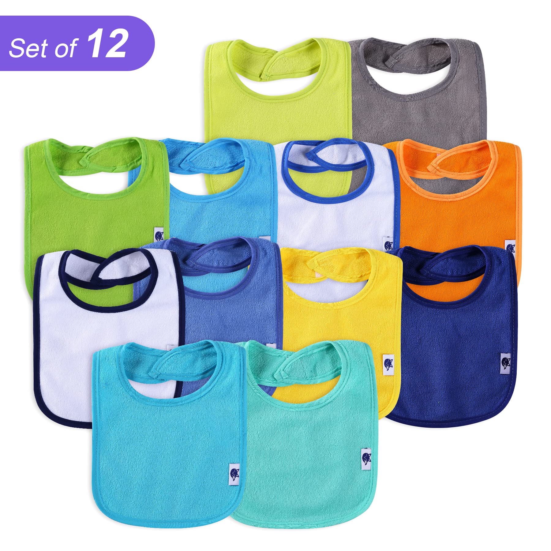 Nvatorfox bibs washable fade-resistant for everyday use and easy cleaning