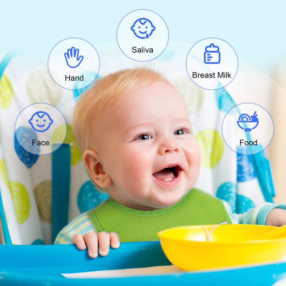 Nvatorfox bibs waterproof layer demonstrates spill protection during meals