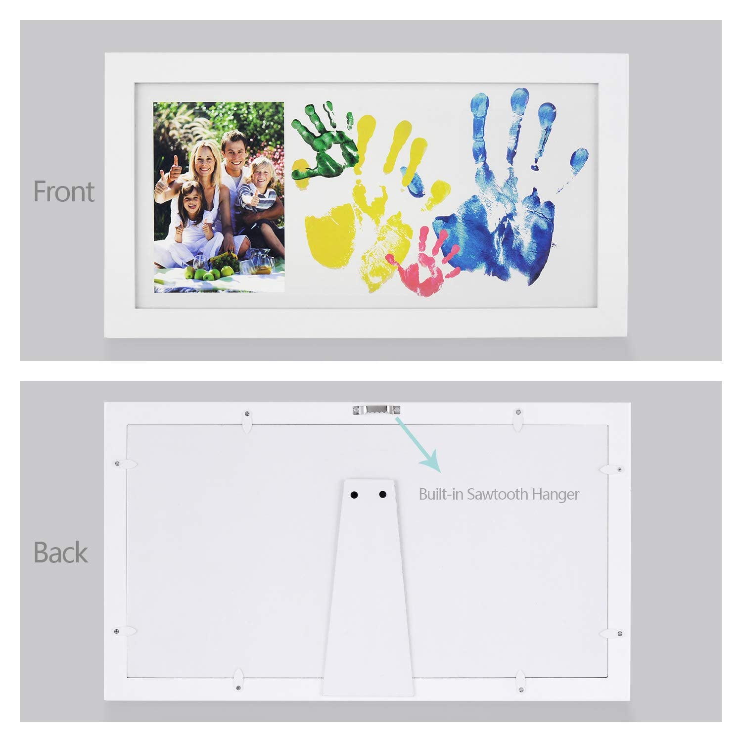 NWK DIY frame with real glass keeps photos crystal clear