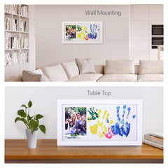 NWK DIY ink pad clean touch enabling newborn-safe handprints and footprints
