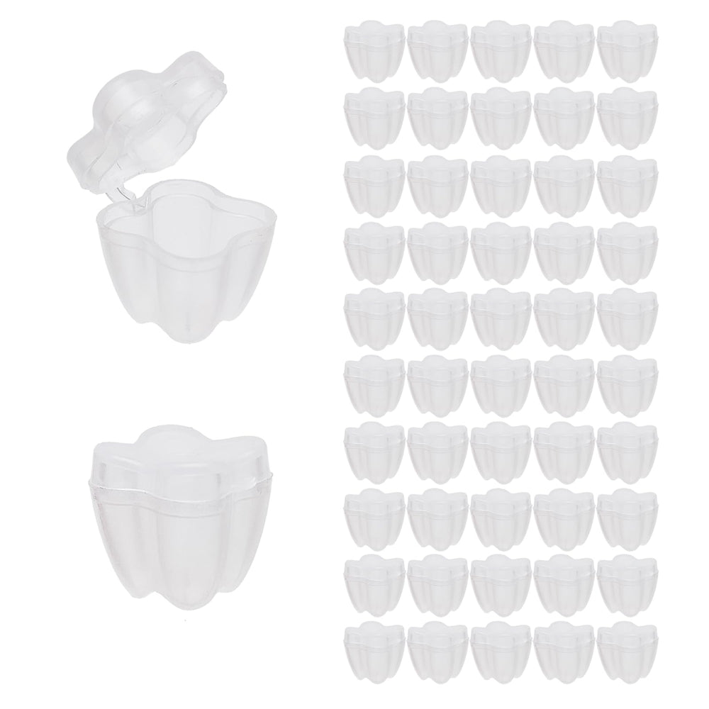 Nwsrayu clear tooth savers package, kid-friendly keepsake organizer for precious teeth.