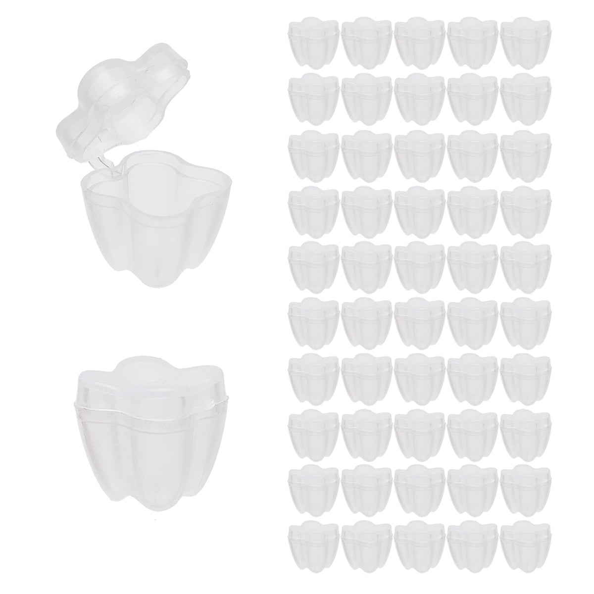 Nwsrayu clear tooth savers package, kid-friendly keepsake organizer for precious teeth.