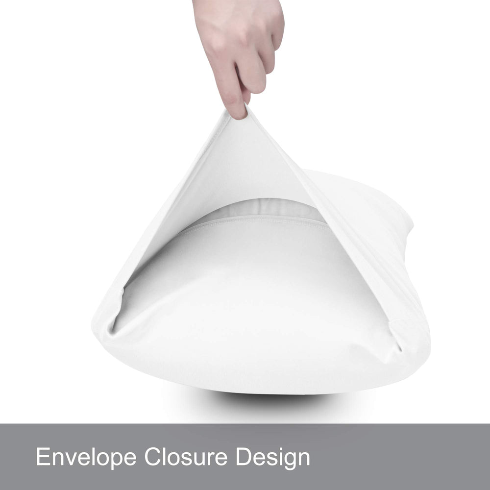 N&Y HOME envelope-closure pillowcase secure fit and easy care