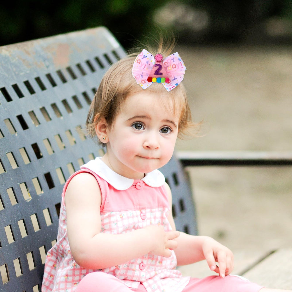 NYTGAH birthday bow prop for cute, memorable photography sessions.