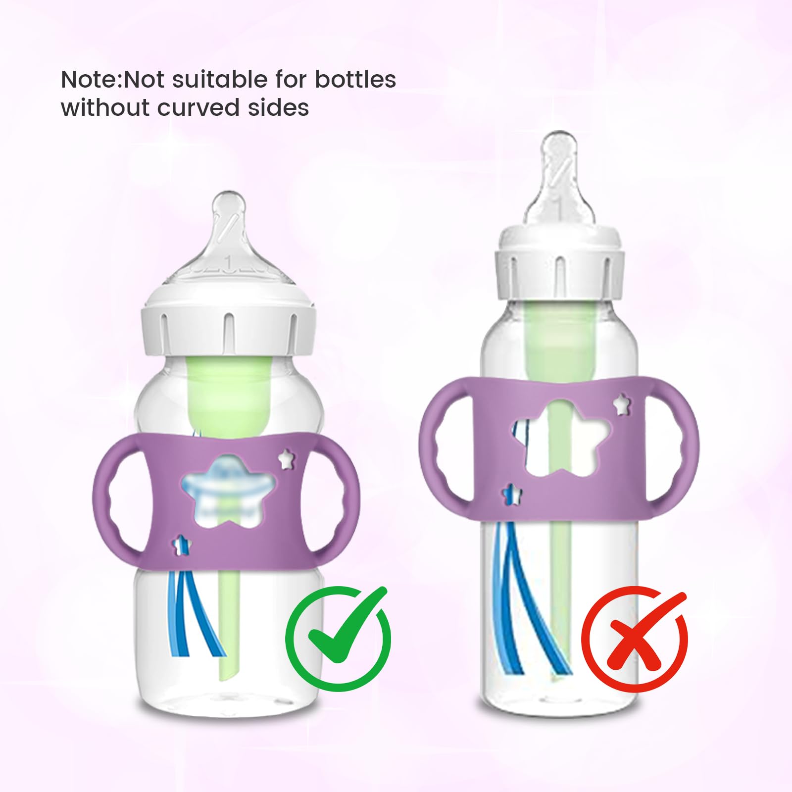 NYTGAH Dr Brown-wide-neck compatible bottle holder from the set.