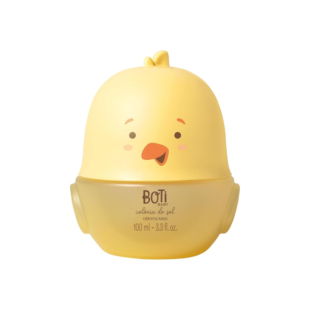 O Boticário Boti Baby Sun Cologne bottle—gentle lavender warmth for everyday baby moments