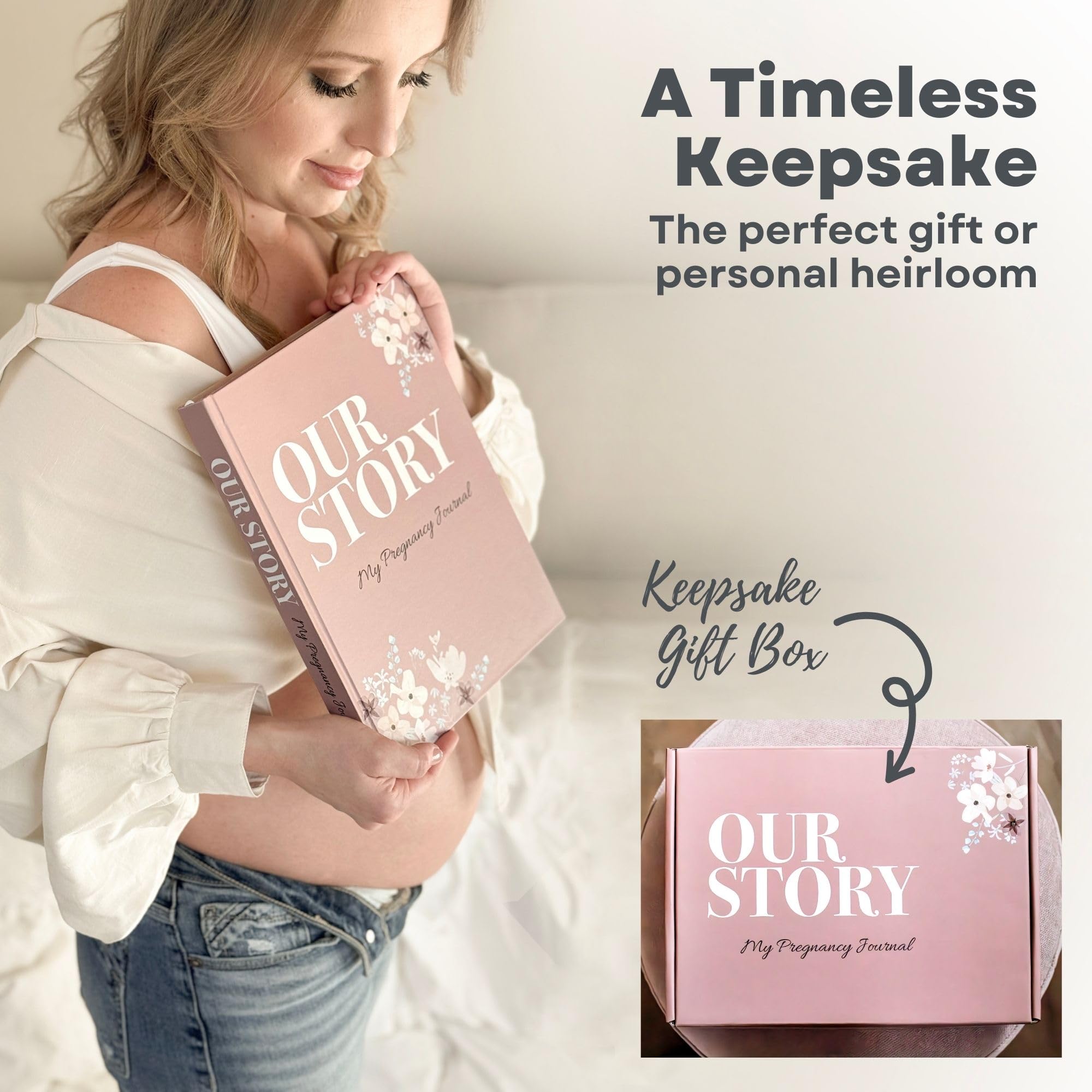 Oakwood and Co sticker pages to mark milestones during pregnancy