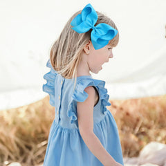 OAOLEER Alligator-clip bows prevent slipping during daily wear.