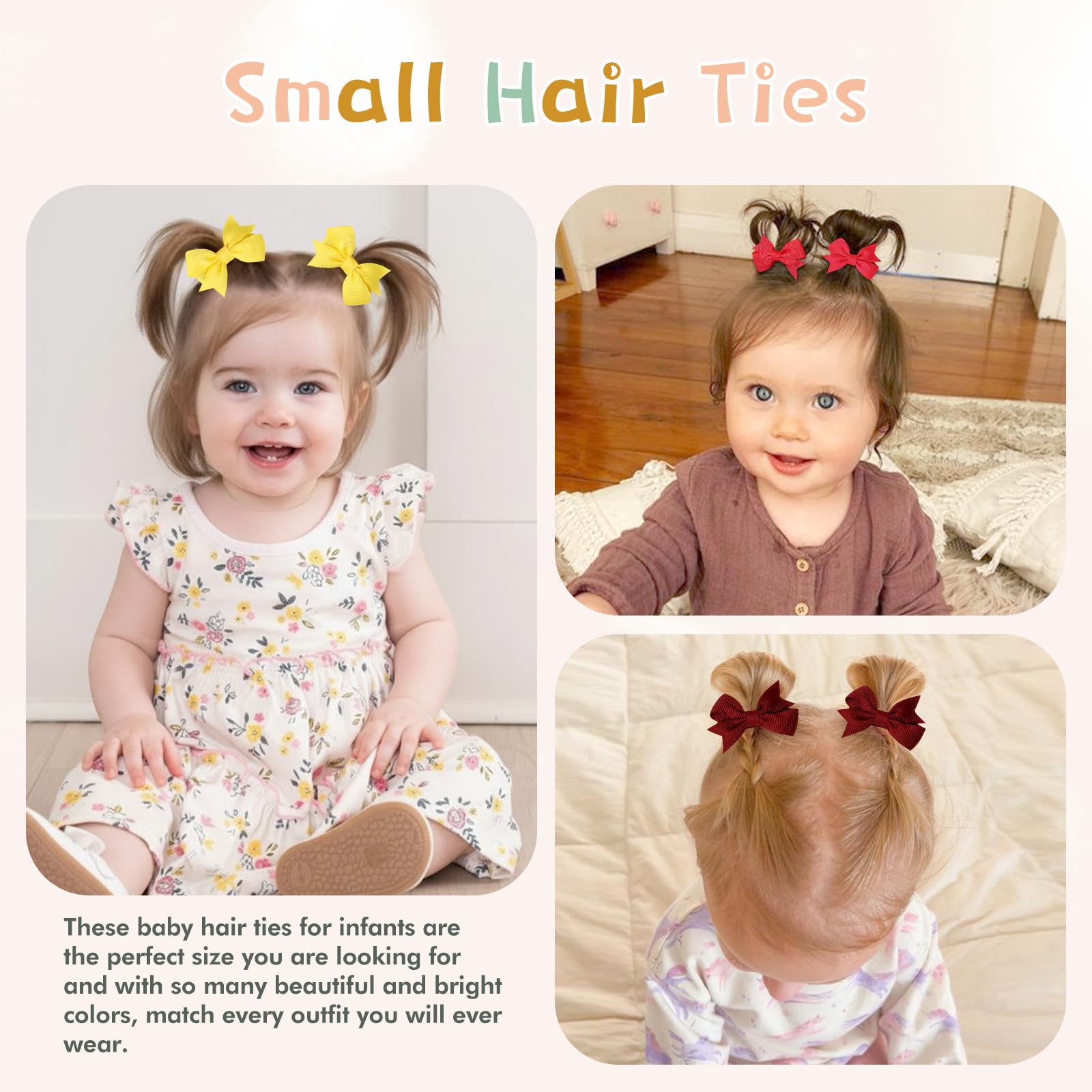 OAOLEER baby girls hair accessory bows ready for everyday looks.