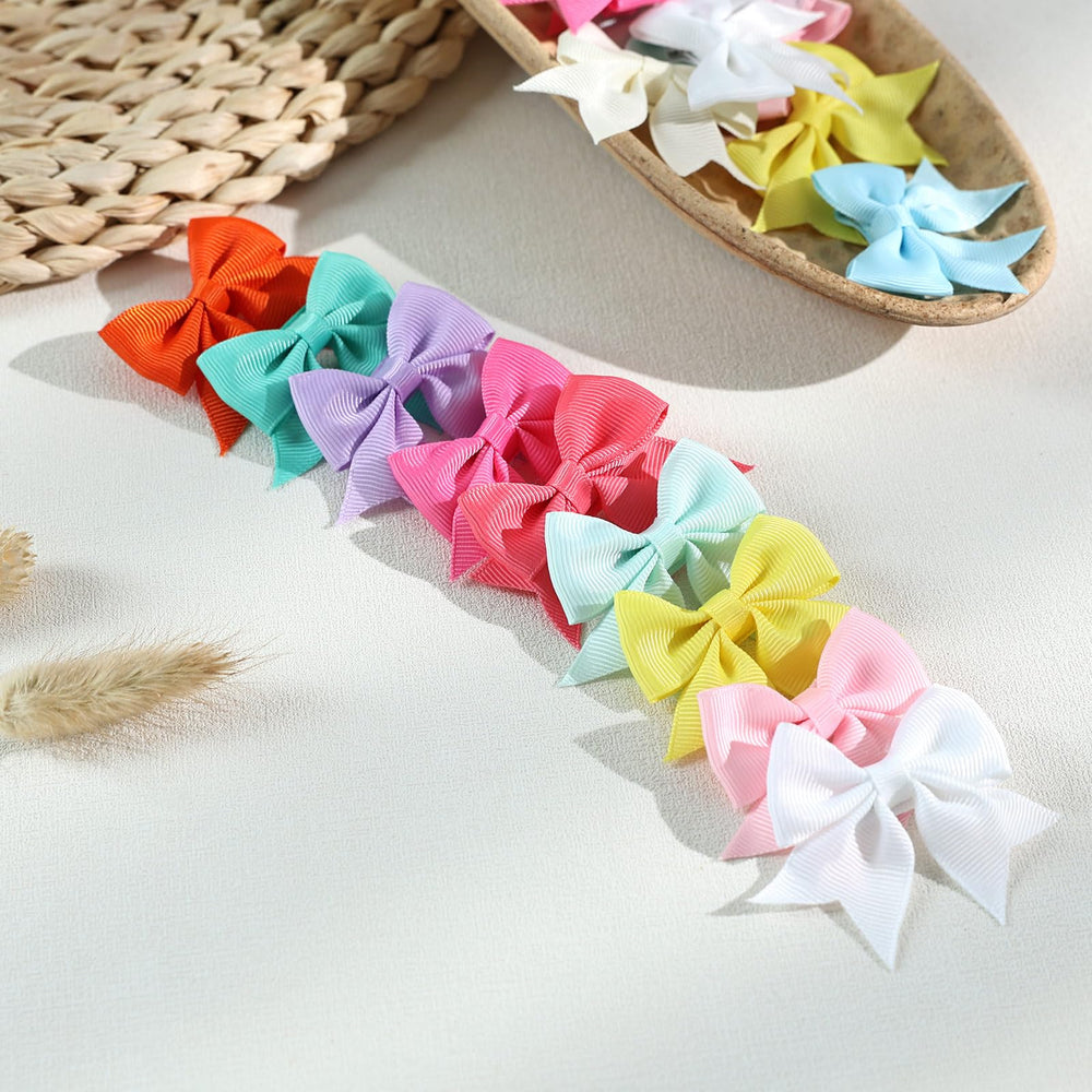 OAOLEER bows clipped on hair for fashionable look