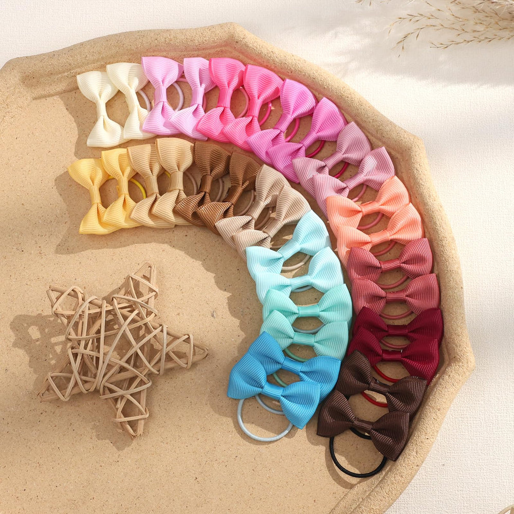 OAOLEER child hair tie bow set to match outfits