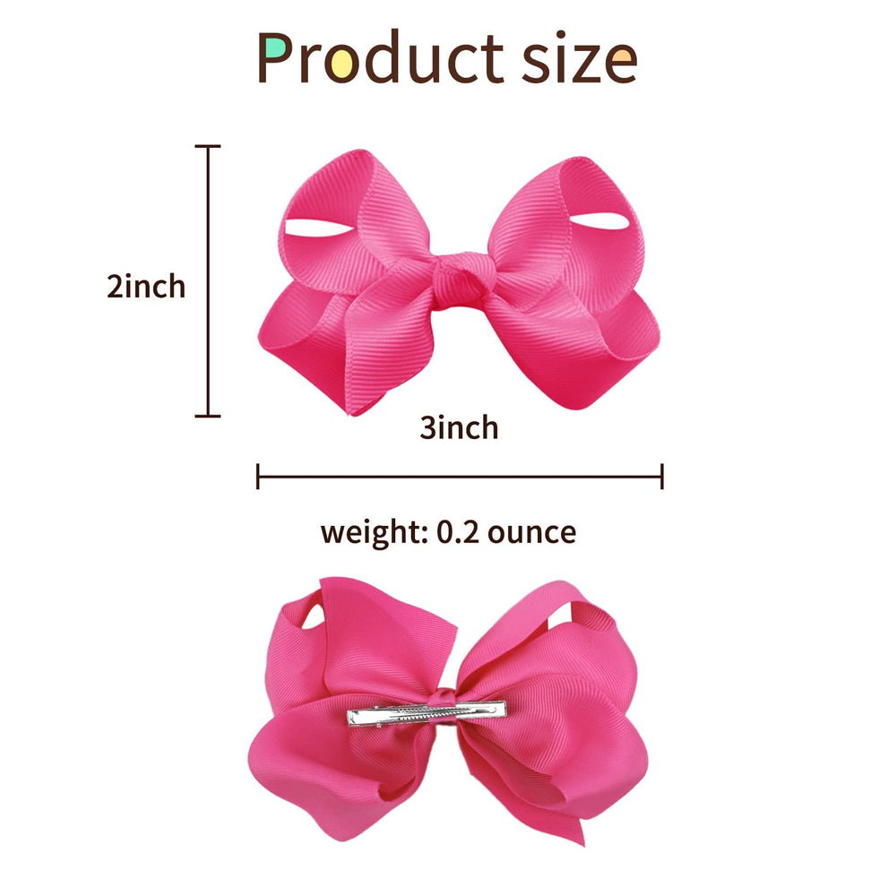 OAOLEER clip end sealing detail prevents fray for beautiful bows.