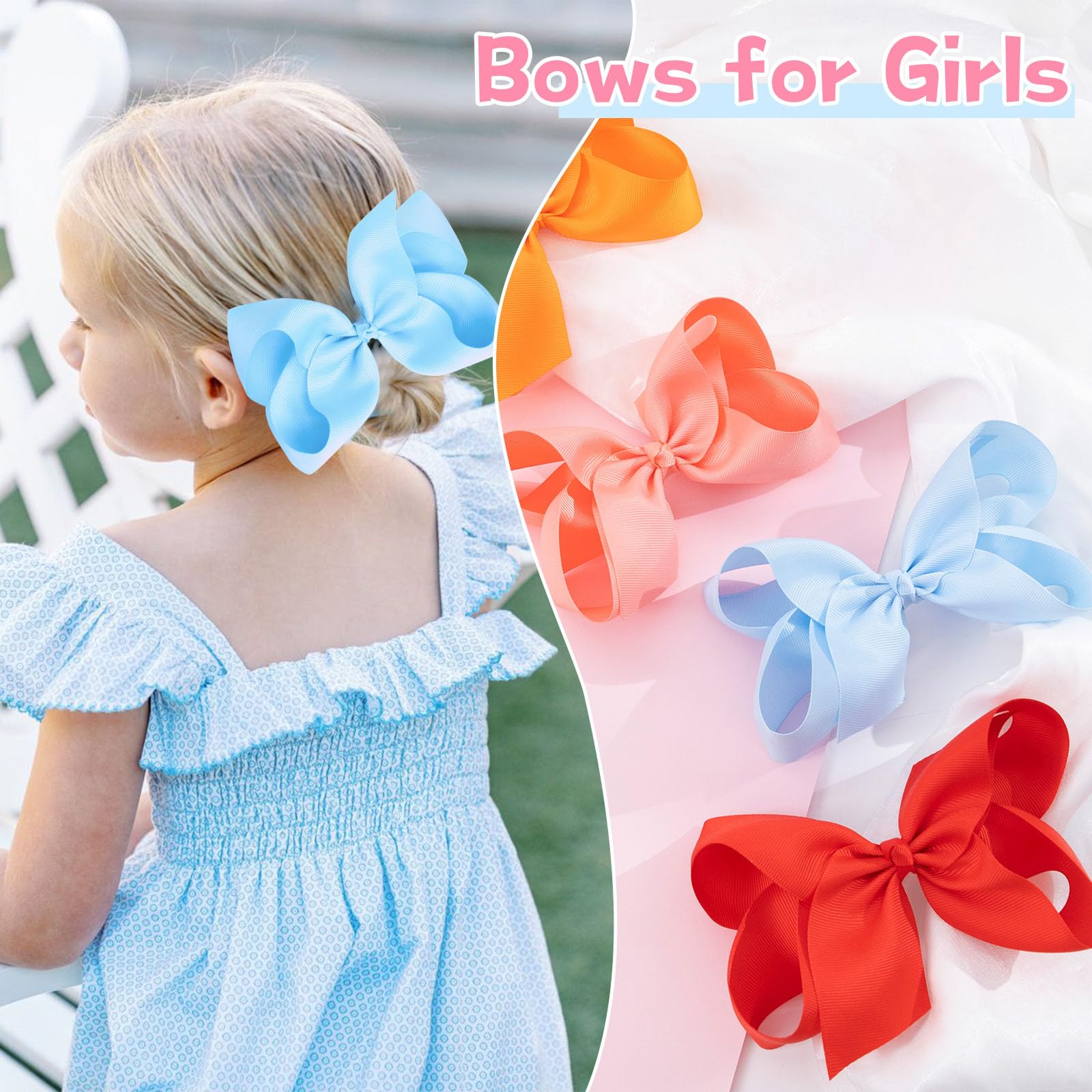 OAOLEER Durable bows with snag-free clips for busy mornings.