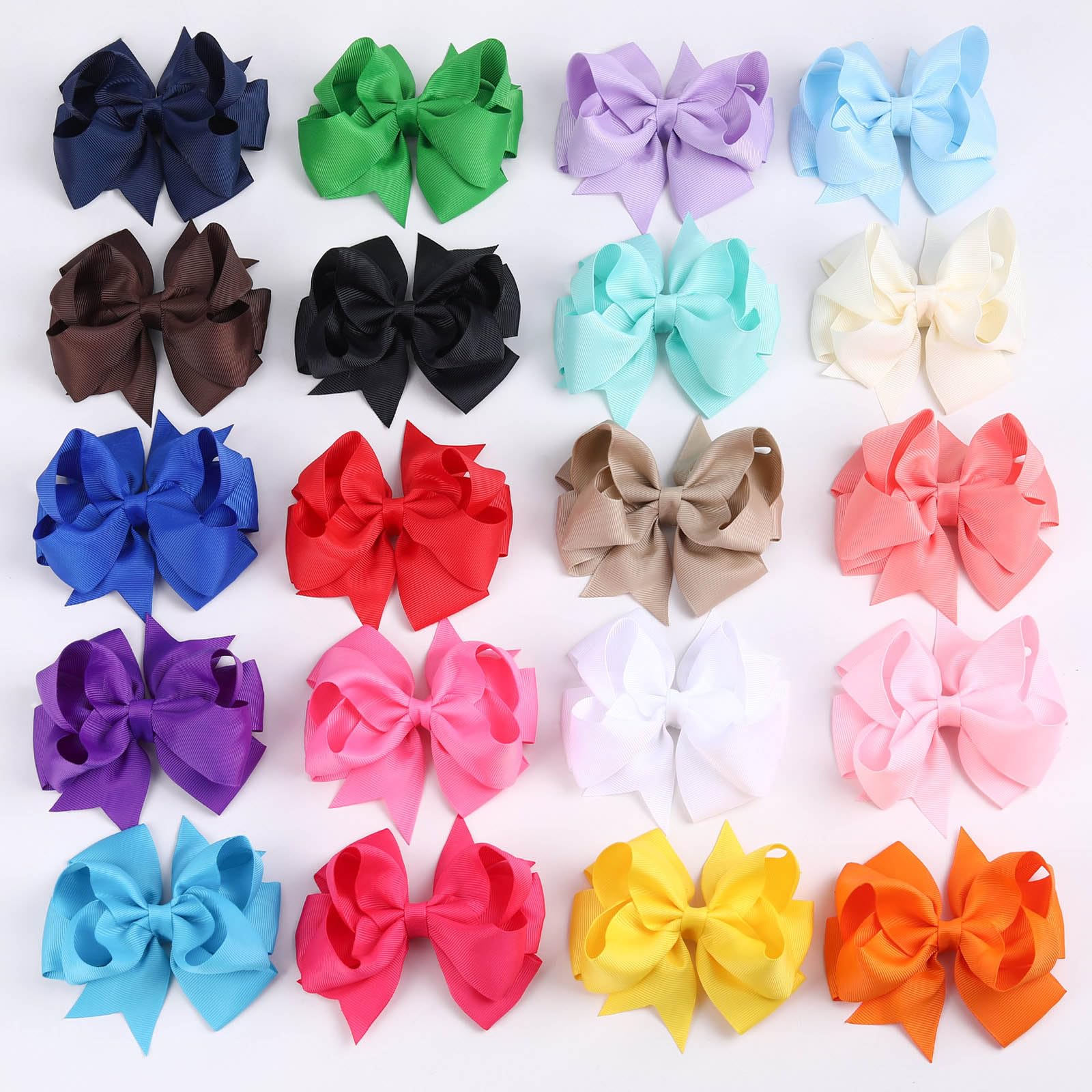Gift-ready Oaoleer bow set displayed for baby shower or birthday gifting