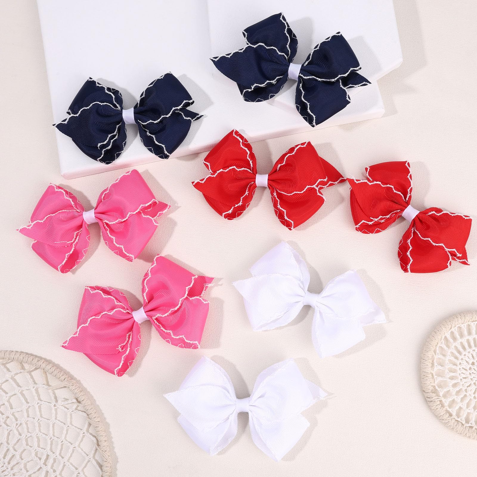 OAOLEER gift-ready pink bows perfect for birthdays or holidays