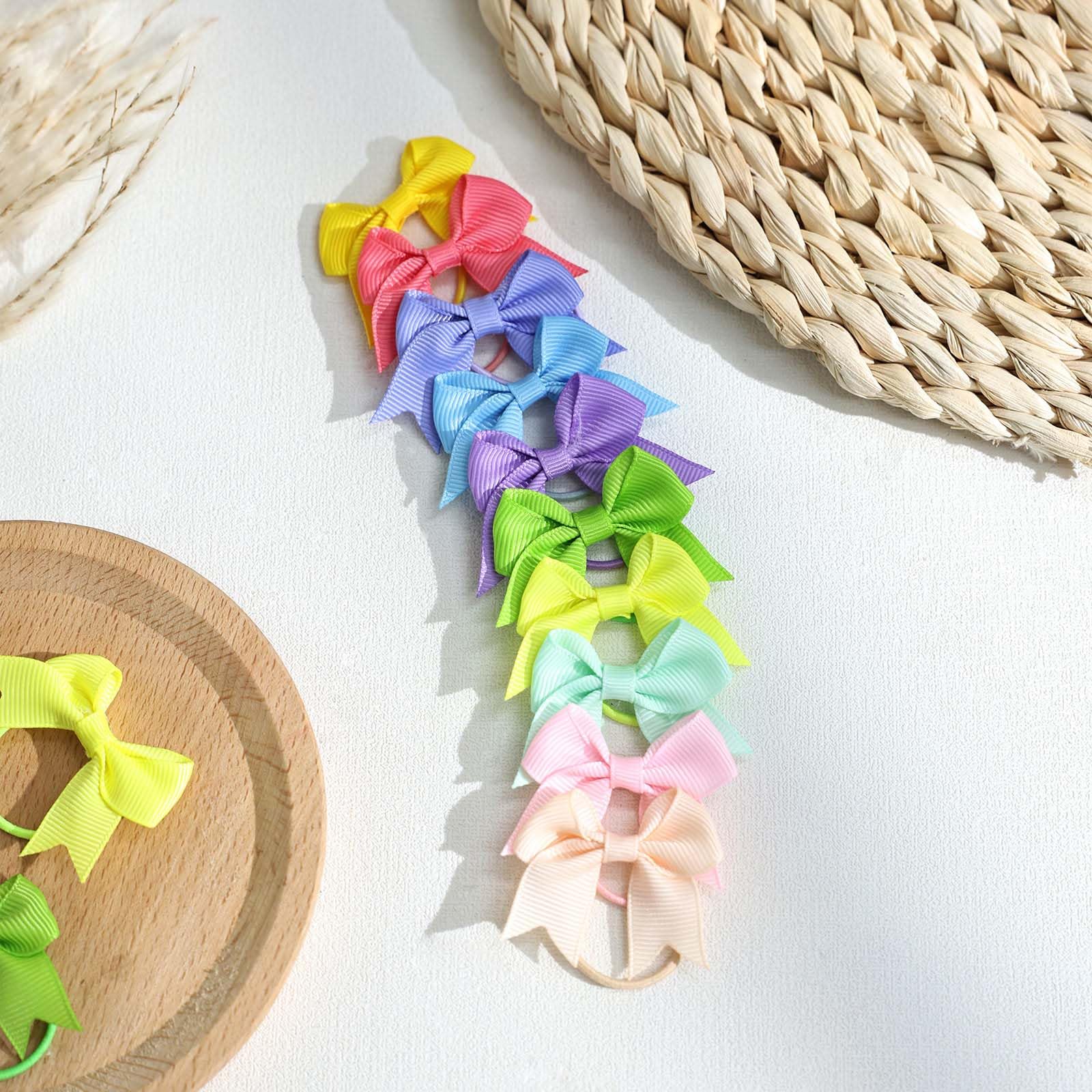 OAOLEER handmade hair ties packaging shown for convenient storage and gifting.