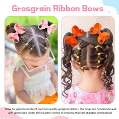 OAOLEER handmade wear-resistant bows stay neatly in place during active play.