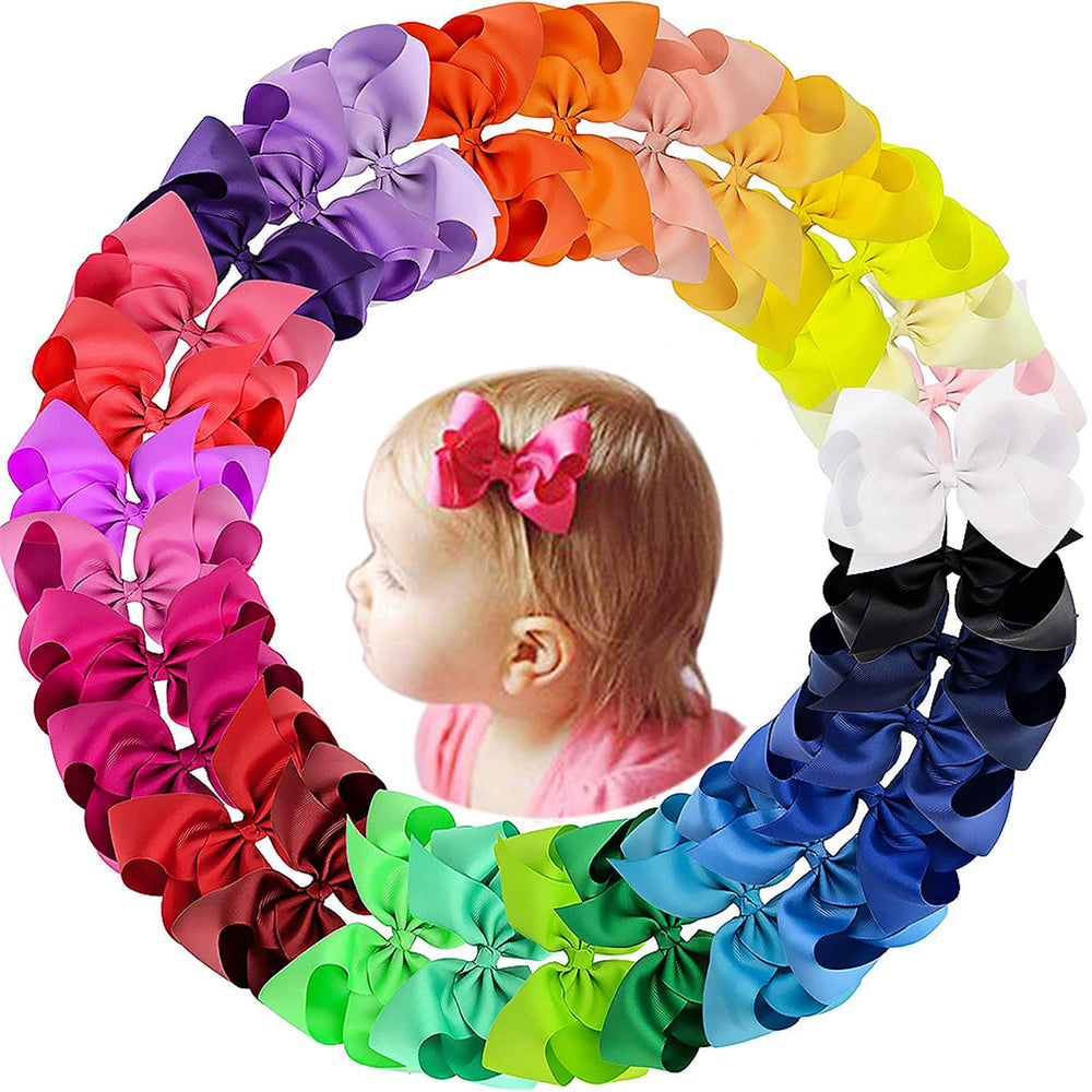 OAOLEER lightweight bows keep hair comfortable for all-day wear.