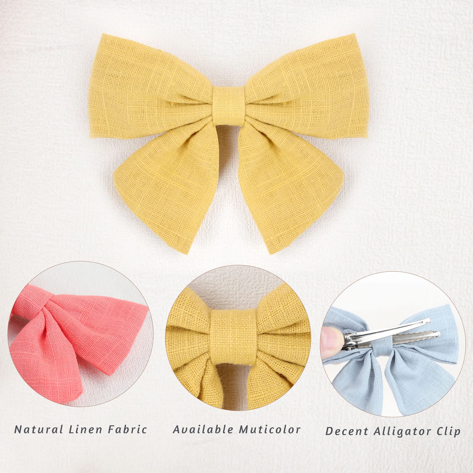 OAOLEER non-slip clip in action keeps hair neatly away.