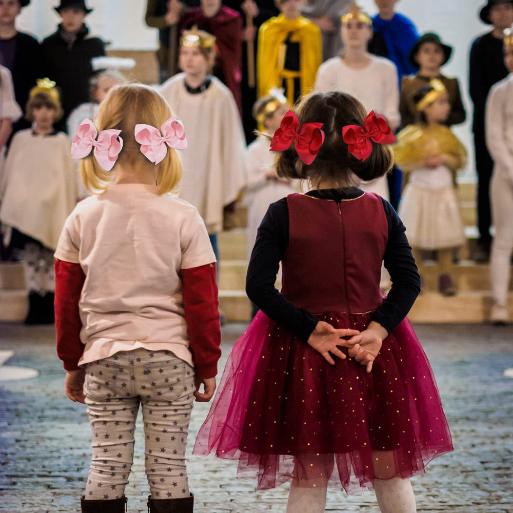 OAOLEER party look with bows enhances outfits for school or events.