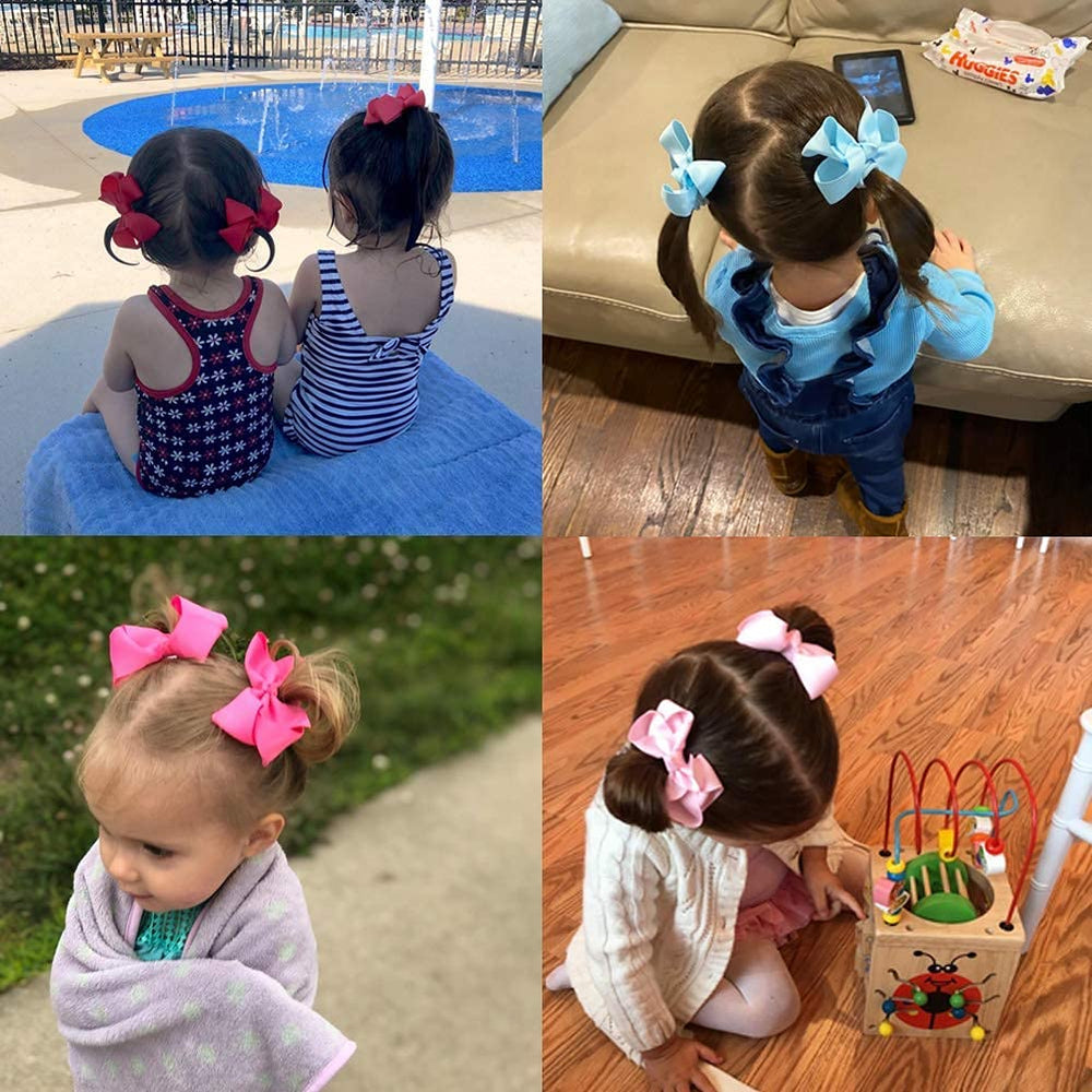OAOLEER ponytail styling with bows demonstrates quick, polished looks.