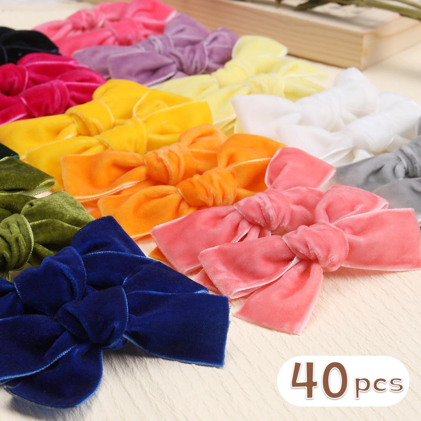 OAOLEER variety-pack gift-ready baby bows for celebrations.