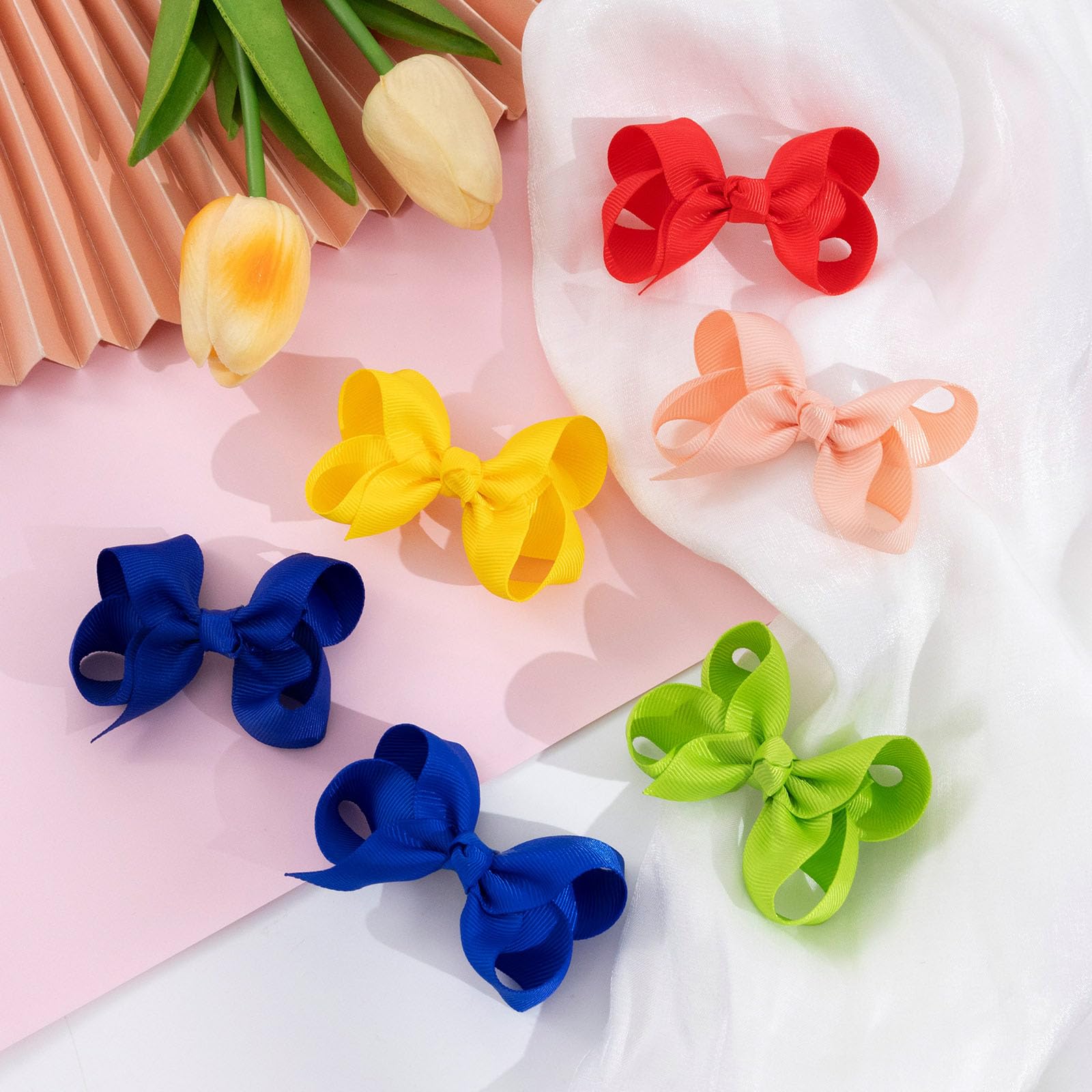 OAOLEER versatile colors suit ponytails, buns, braids, and other kid hairstyles.