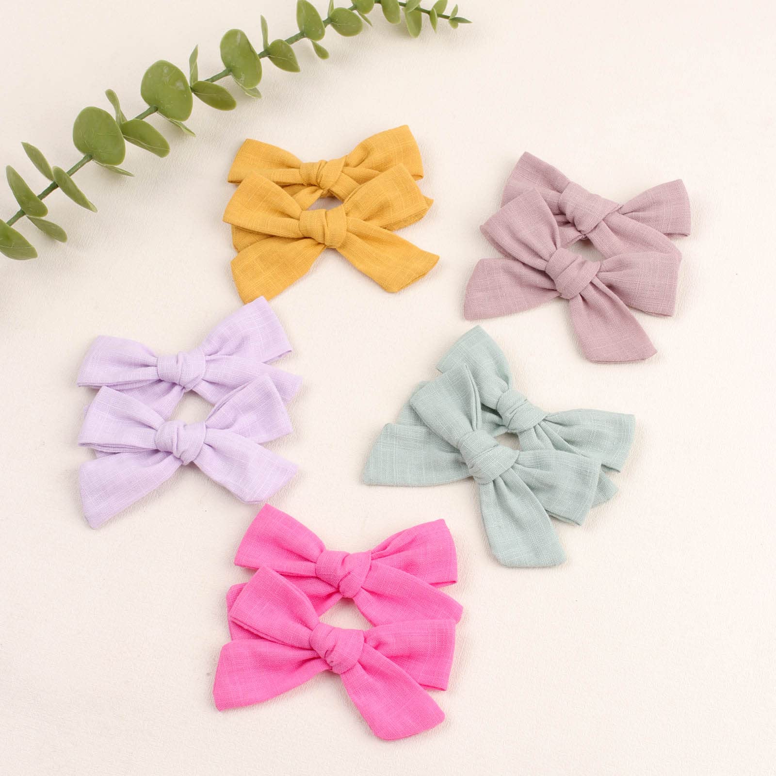 Oaooleer baby-style bows suited for parties, photos, and everyday wear