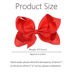 Oaooleer 3-inch bows for tiny tots and dolls.
