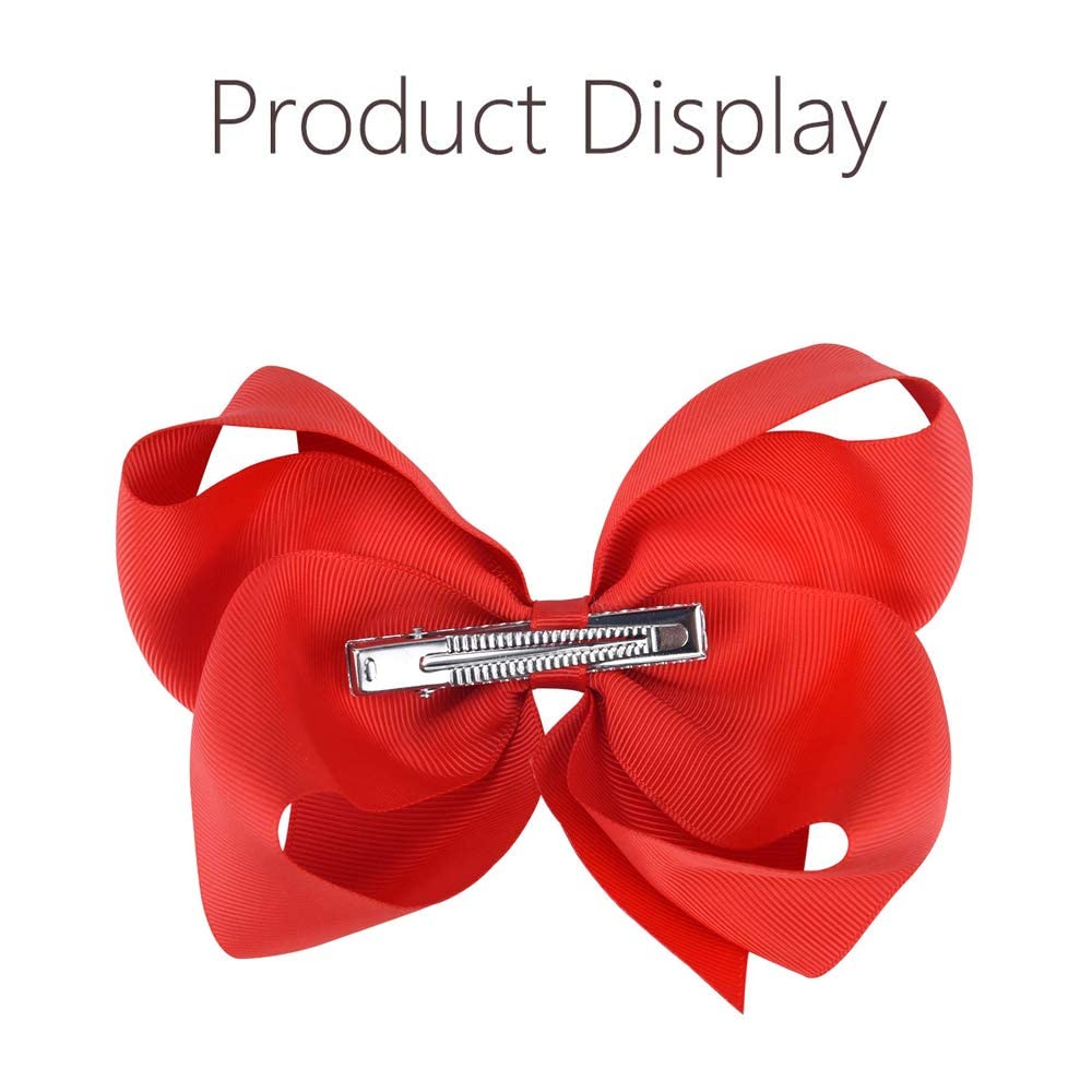 Oaooleer alligator clip detail provides secure grip on hair.