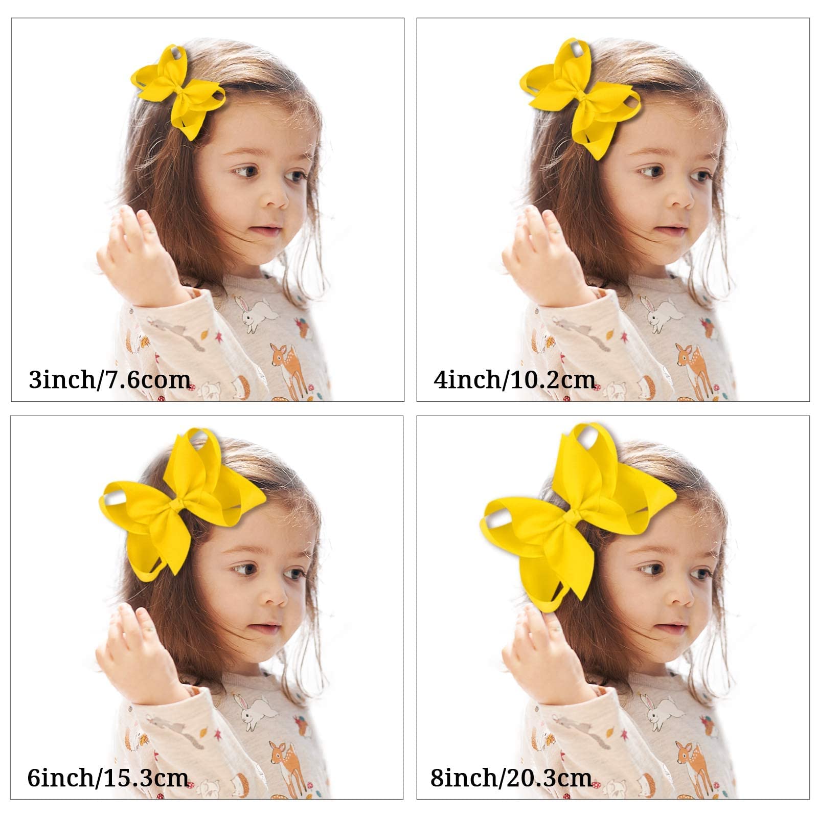 OAOLEER gift-pack bows ideal for birthdays and back-to-school