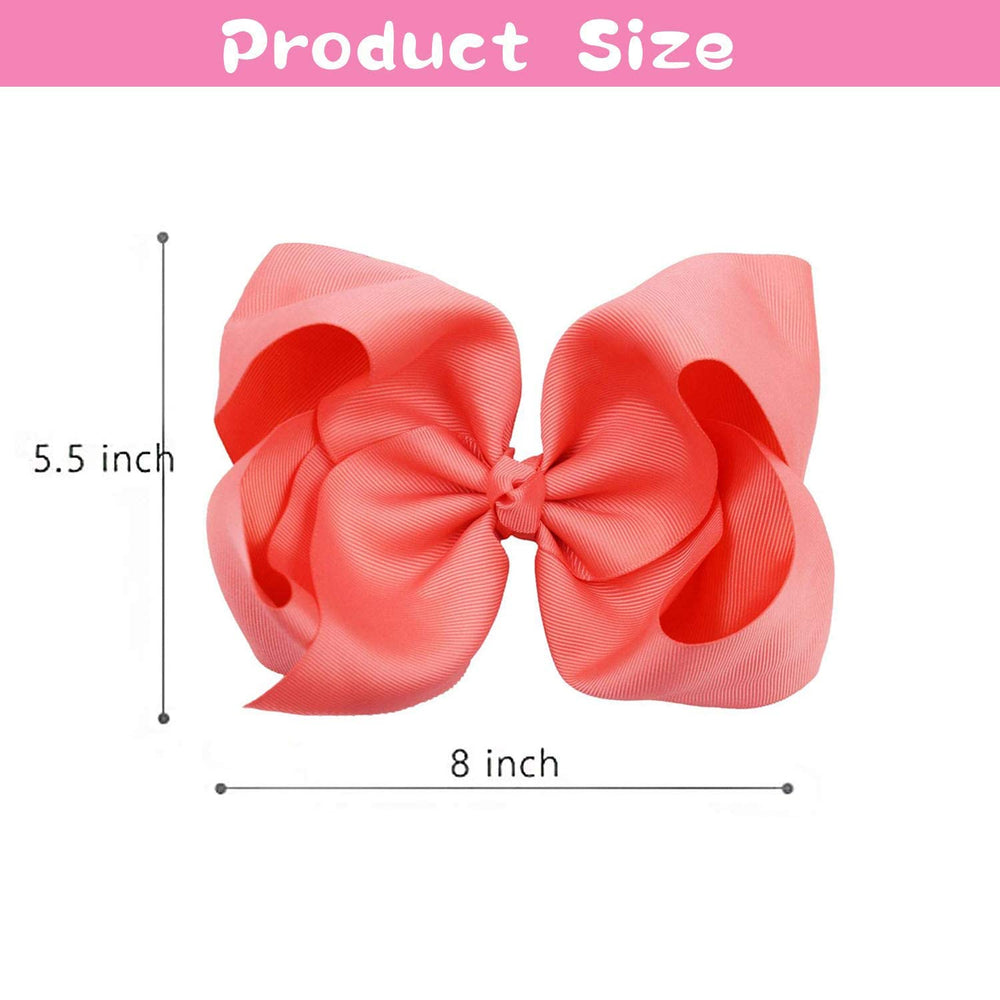 OAOLEER rust-resistant clips secure bows without snagging hair