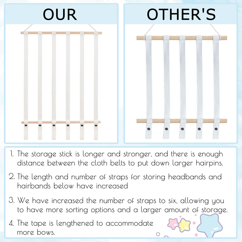 OAOLEER wall-hanging decor features as a cute room display and storage