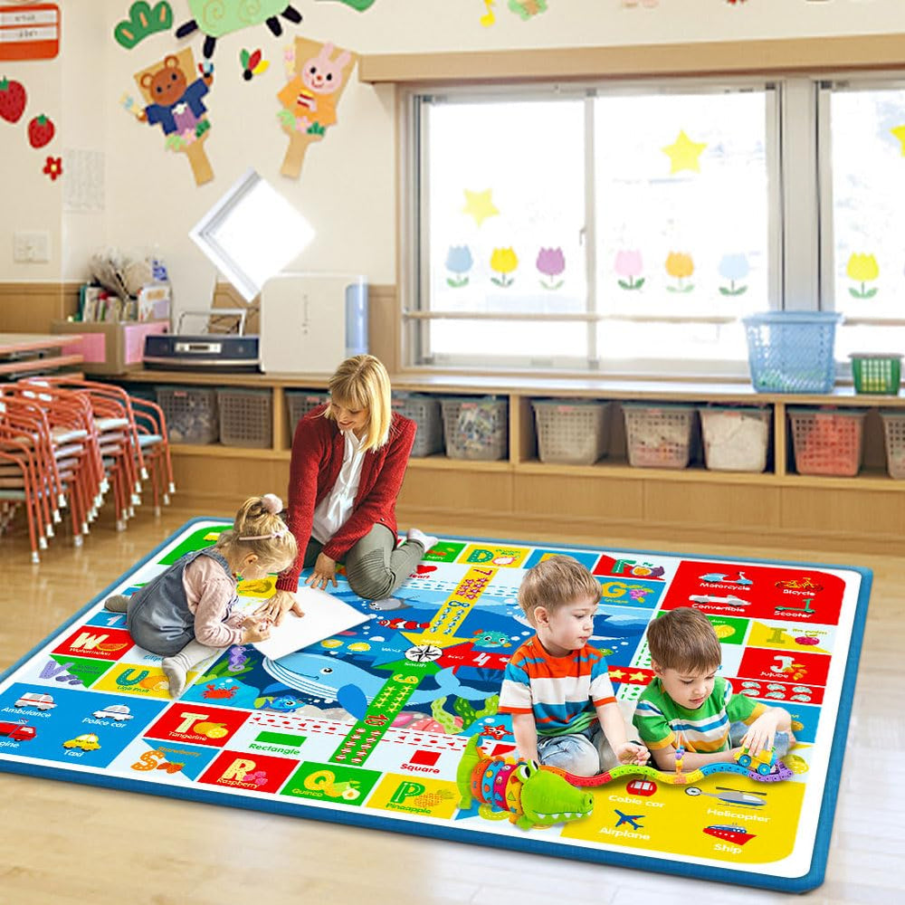 Oarifun 59x44 inch size suits classrooms, nurseries, and playrooms