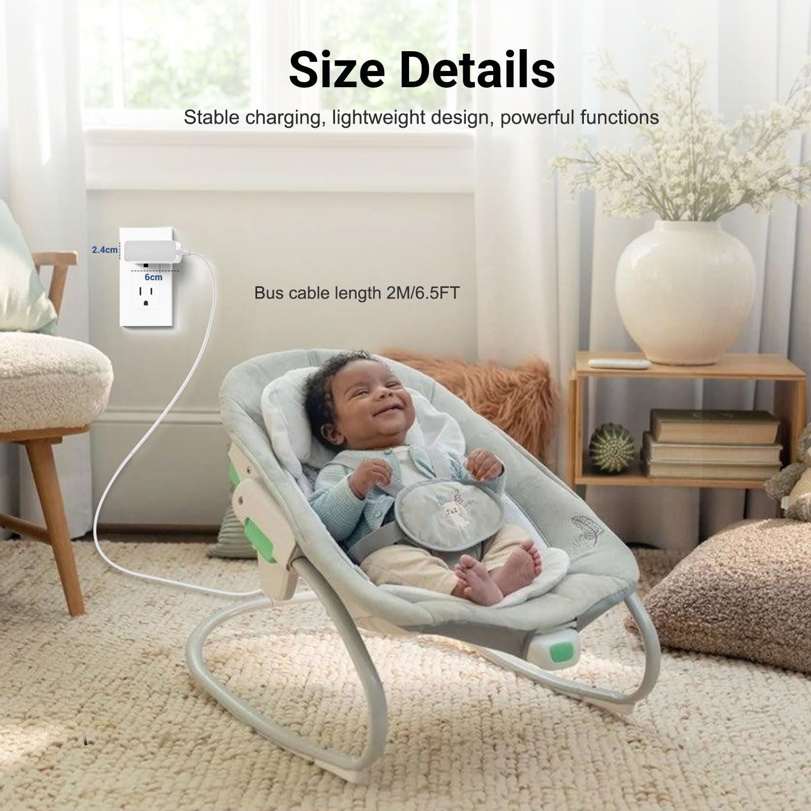 OatXtorpor compact design emphasizes space-saving installation for busy nurseries.