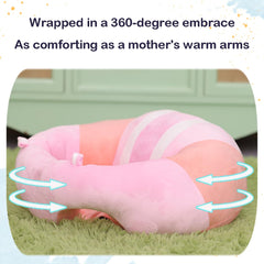 OBBOLO sit up seat cushion detail and plush fabric
