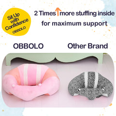 OBBOLO sit up seat washable cover for easy cleanup
