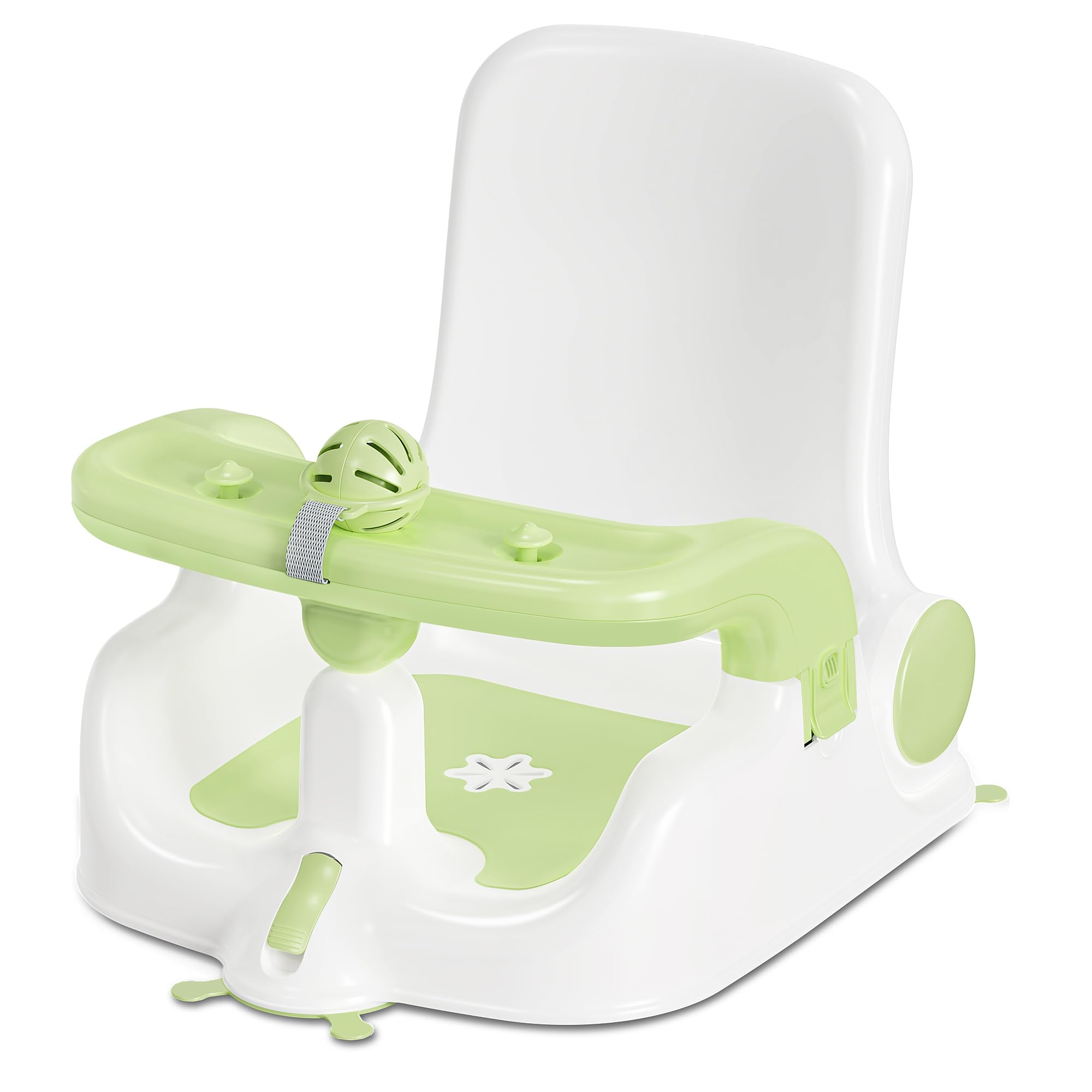 Obee Odee baby bath seat dual-mode design supports sitting or lying for comfortable baths at home.
