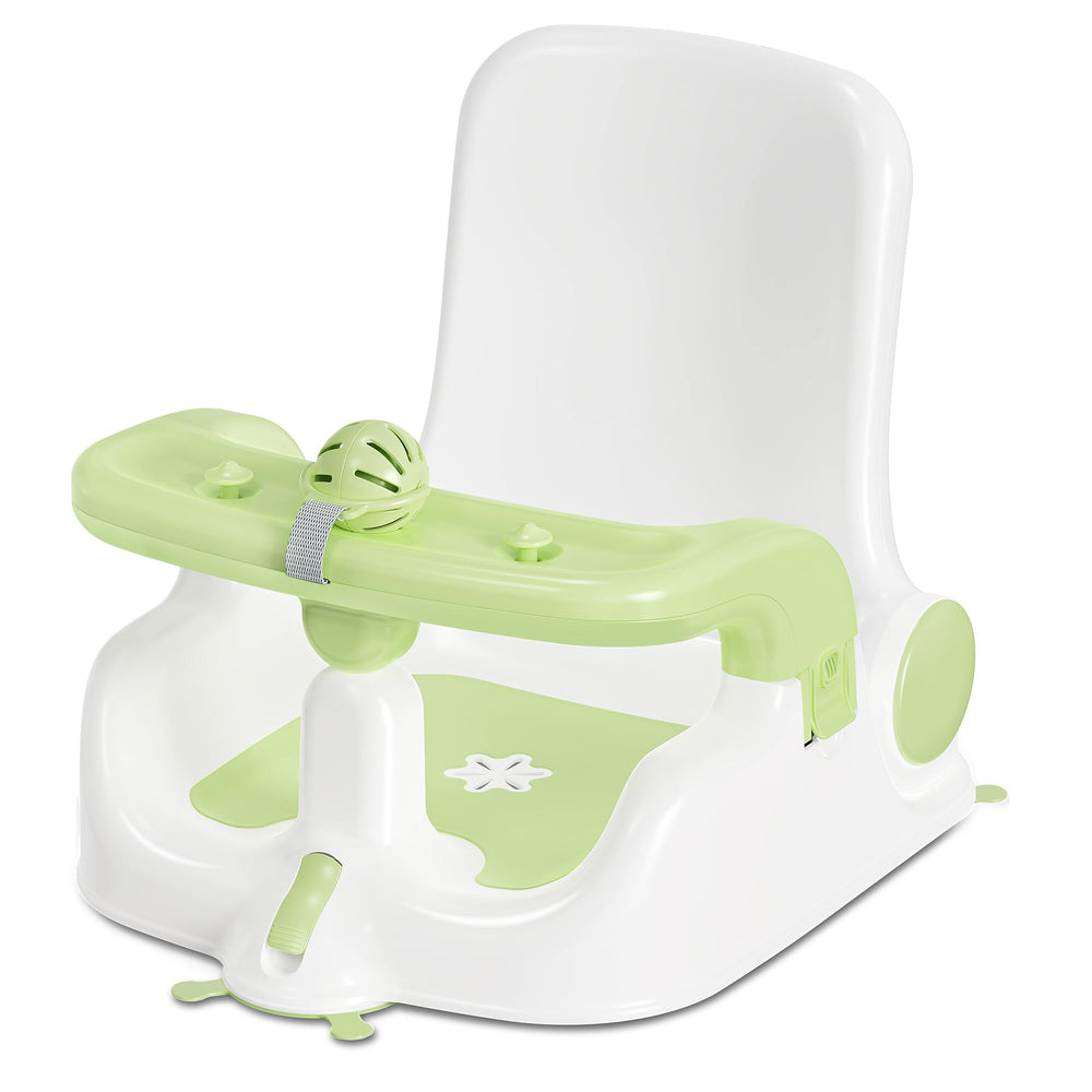 Obee Odee baby bath seat dual-mode design supports sitting or lying for comfortable baths at home.