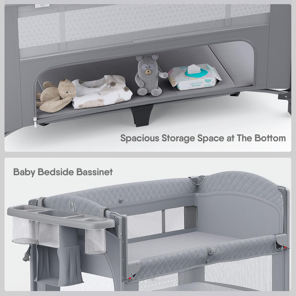 Obee Odee bottom storage keeps baby essentials organized and accessible